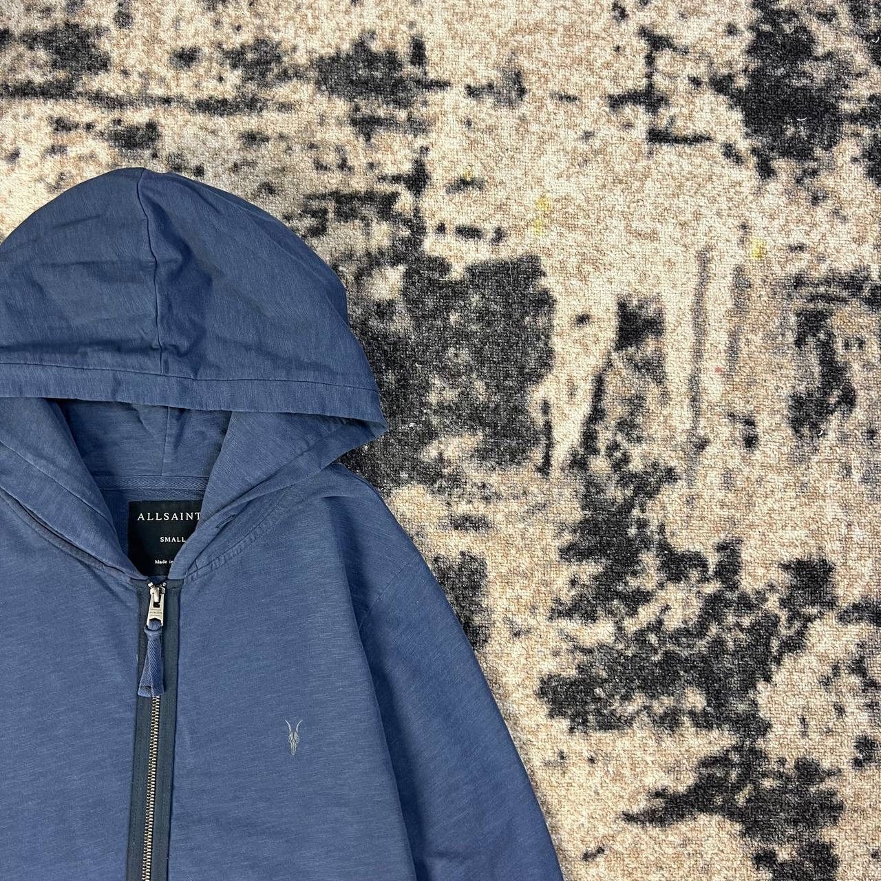 Allsaints Allsaints Luxury Mini Logo Zip Up Hoodie Streetwear Y2K Size US S / EU 44-46 / 1 - 2 Thumbnail