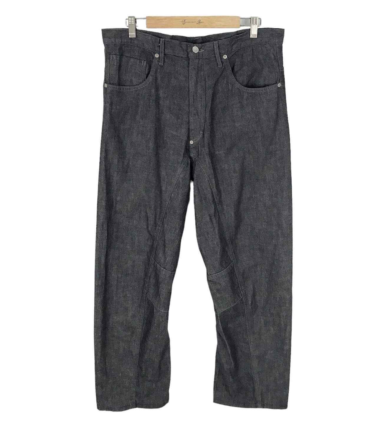 Artful Dodger Jnco Style Wide Leg EVOKE Baggy Denim Jeans Size US 35 - 1 Thumbnail