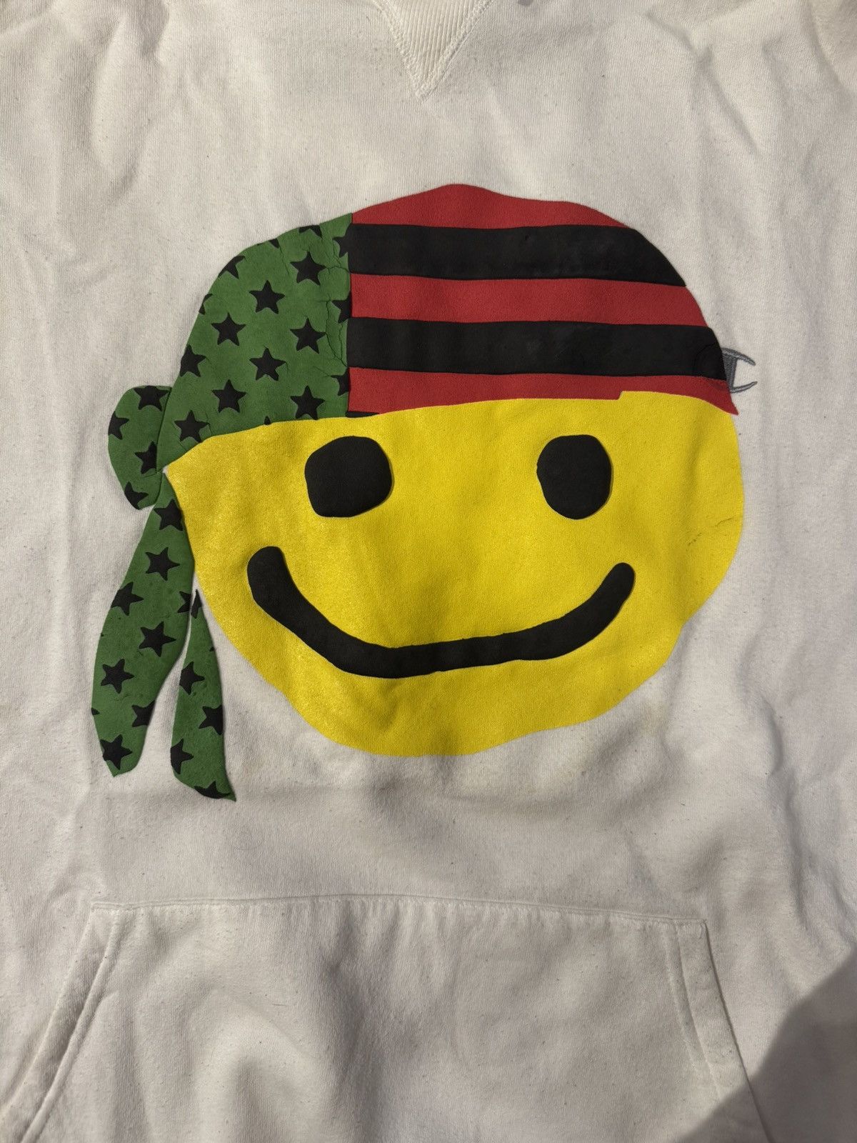 Cactus Plant Flea Market × DENIM TEARS CPFM Denim Tears Bandana Smiley Hoodie 1/1 Size US XXL / EU 58 / 5 - 4 Thumbnail
