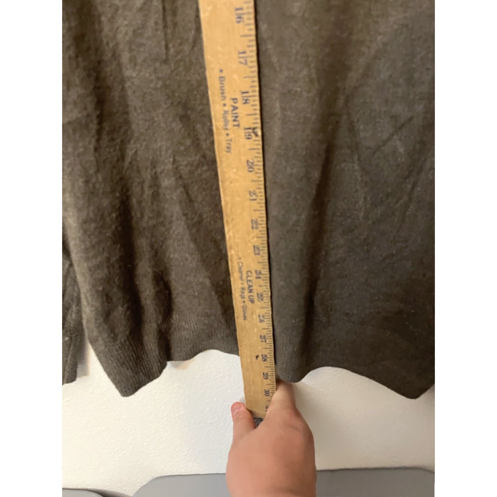 Dockers DOCKERS Men's Sweater Pullover V-Neck Long Sleeve Geometric Brown XL Acrylic Classic Size US XL / EU 56 / 4 - 4 Thumbnail