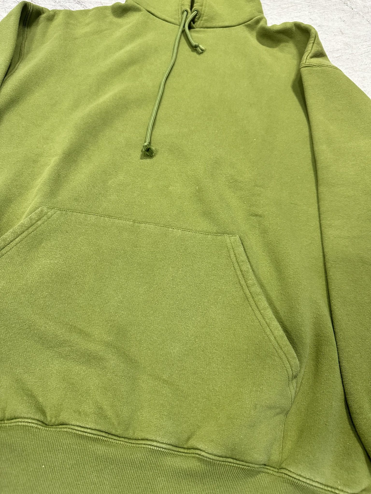 Balenciaga Balenciaga Sweatshirt Back Logo Print Army Green Hoodie Size US M / EU 48-50 / 2 - 13 Thumbnail