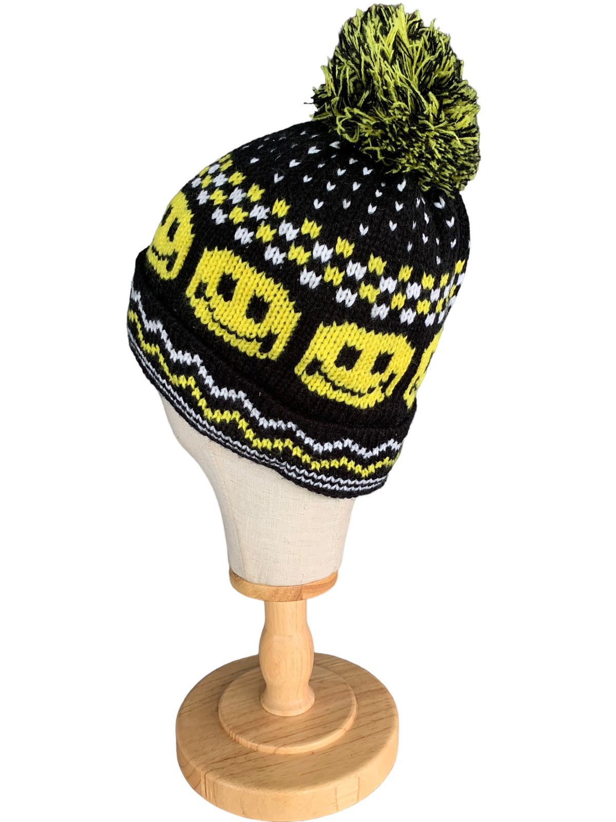 Hysteric Glamour × Japanese Brand Punk Style Smile Fullprint Beanie Hats Size ONE SIZE - 6 Thumbnail