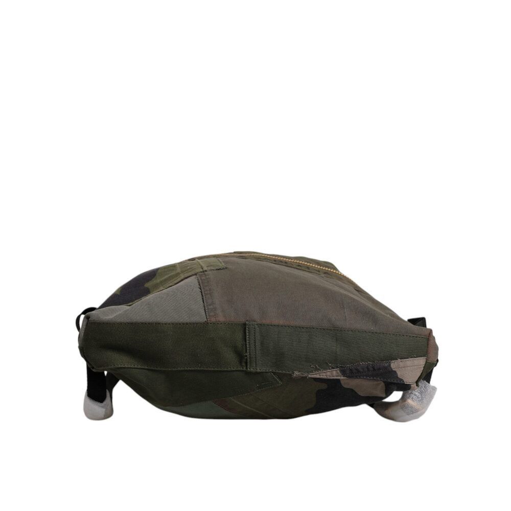 Dolce & Gabbana Dolce & Gabbana Military Green Patchwork Rucksack Backpack B Size ONE SIZE - 6 Thumbnail