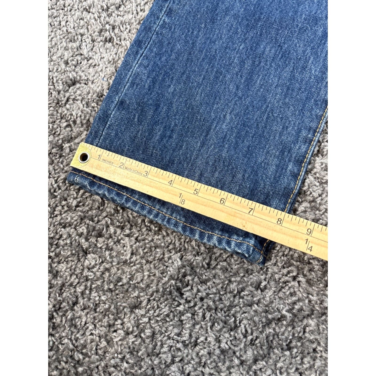 Levi's VINTAGE Levi's 501 Jeans Men Dark 34x36 Blue Dark Wash Button Fly Straight 100% Cotton Mexico Mens Size US 34 / EU 50 - 3 Thumbnail