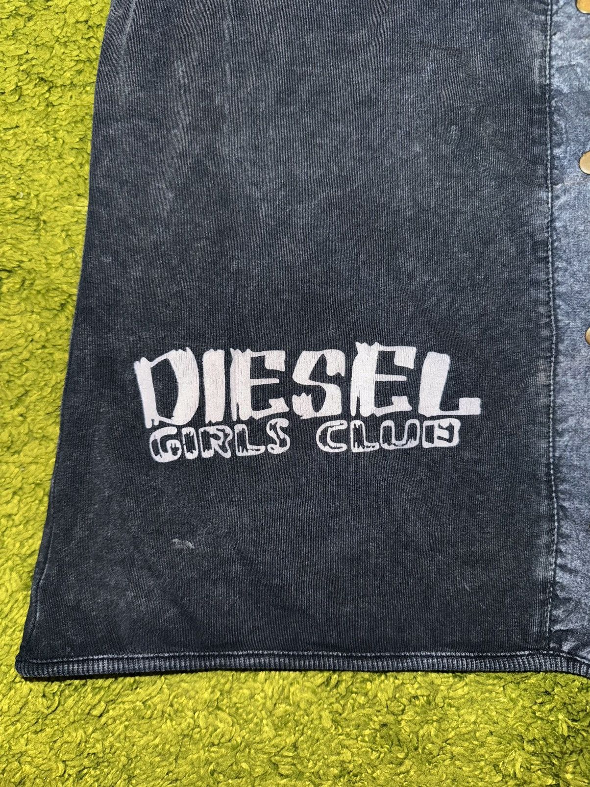 Diesel × Vintage Diesel 2000s vintage washed graphite blue Y2K tank top Size XXL / US 16-18 / IT 52-54 - 3 Thumbnail