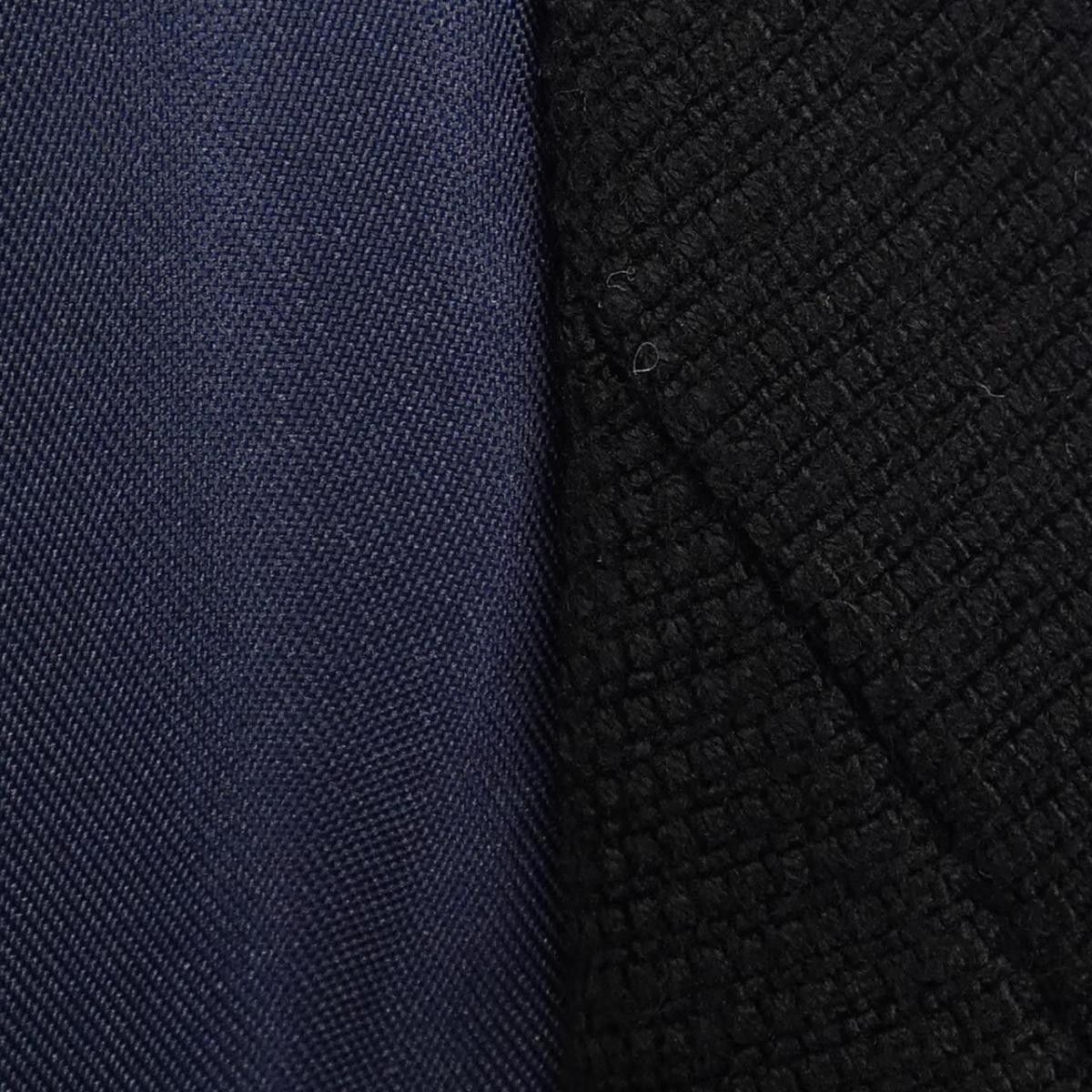 Comme des Garcons Jacket Rayon Plain Flap Pocket 2 Button Black Size US S / EU 44-46 / 1 - 5 Thumbnail