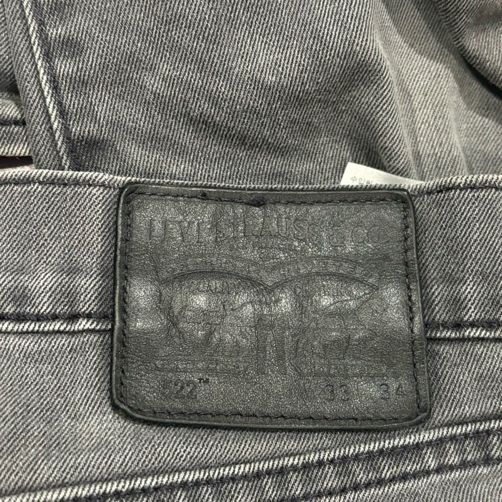 Levi's LEVI'S 522 Straight Jeans in Vintage Grey Wash Sz 33L 34W Size US 34 / EU 50 - 6 Thumbnail