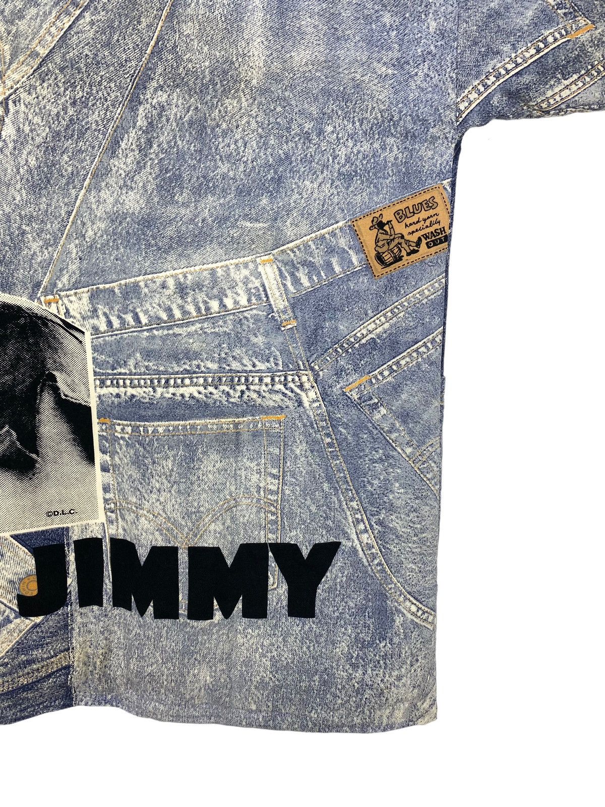 Japanese Brand Rare‼️ Vintage Kimono Full Print James Deans Levis’ Logo Size US M / EU 48-50 / 2 - 9 Thumbnail