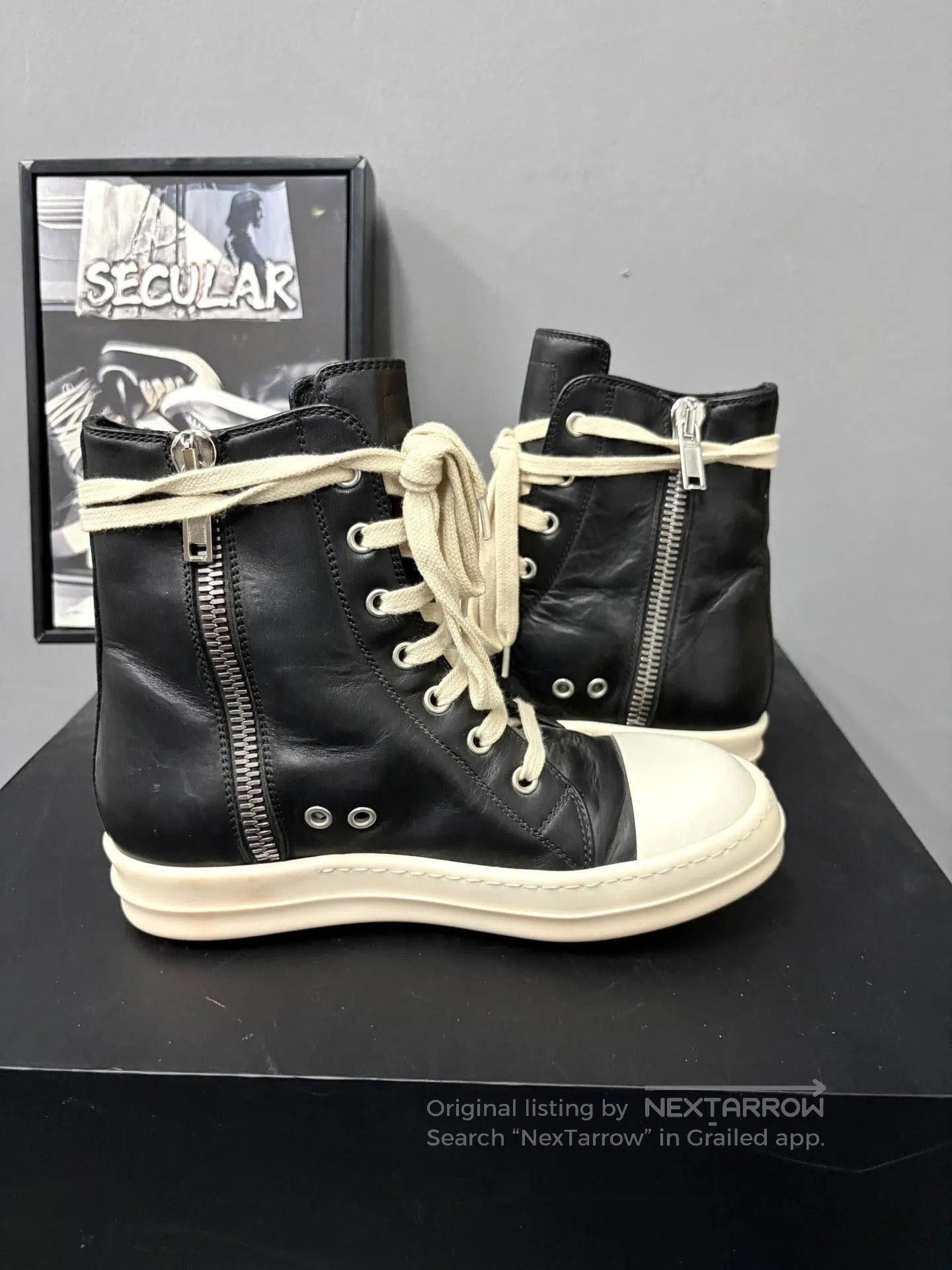 Rick Owens Rick Owens High. Size US 4 / IT 34 - 6 Thumbnail