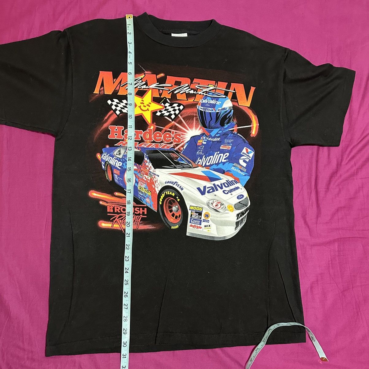 NASCAR × Vintage Vintage Mark Martin Nascar T Shirt L Size US L / EU 52-54 / 3 - 6 Thumbnail
