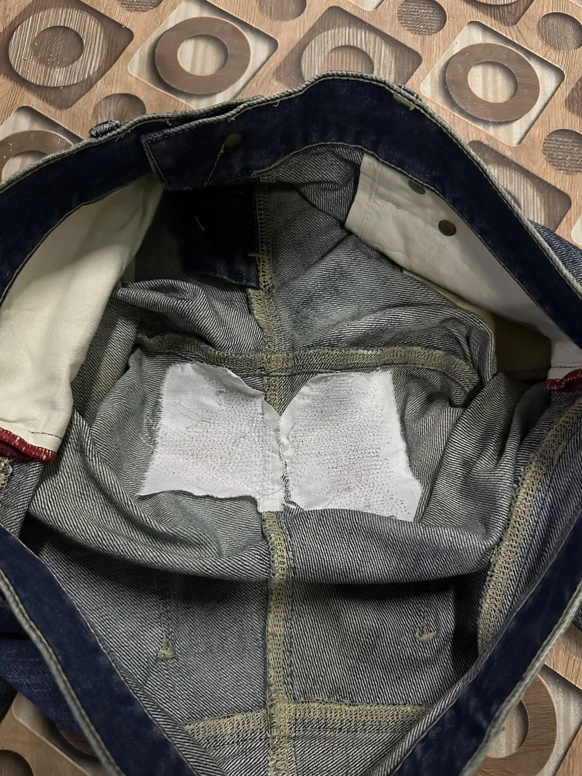 Japanese Brand Redline/Selvedge W33 L32 Vintage RIPO TRENTA ANNI Denim Pant Size US 33 - 21 Thumbnail