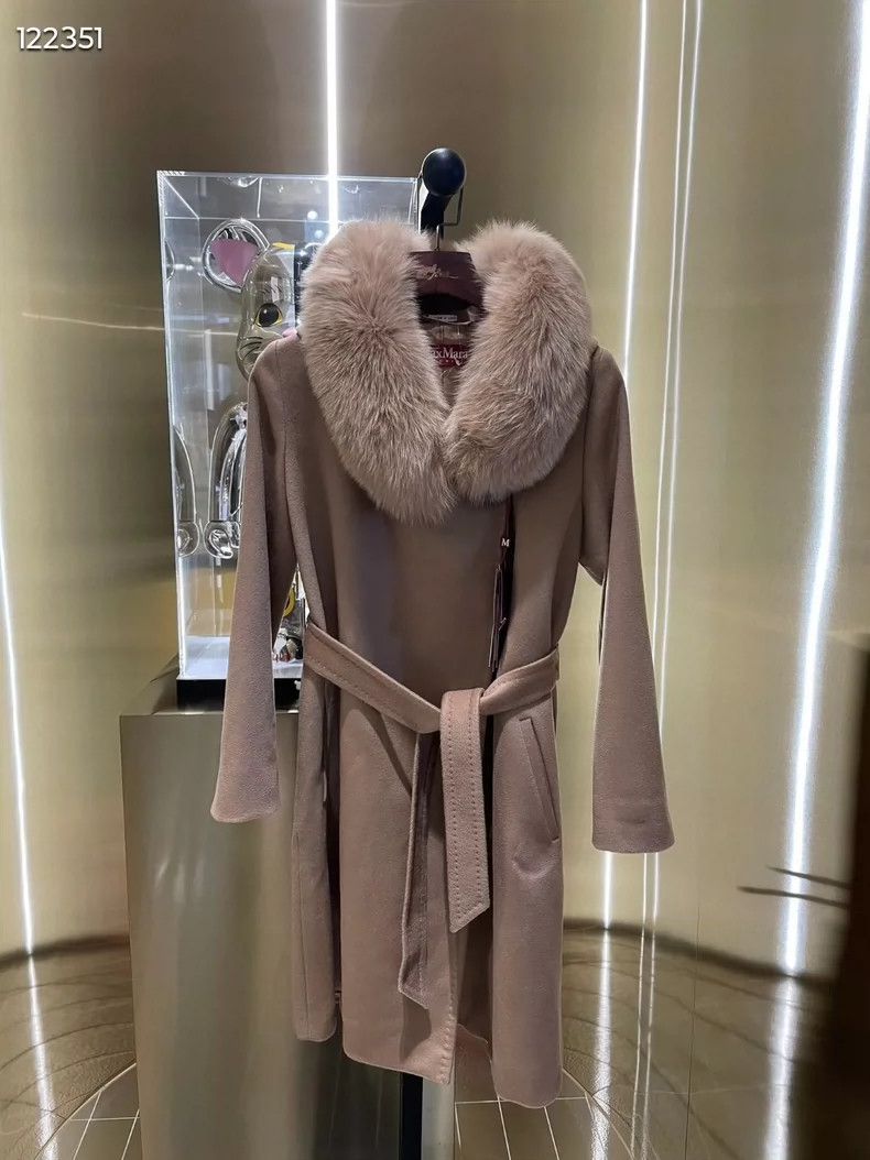 Max Mara Max Mara Women's wool midi hooded coat jacket Size XS / US 0-2 / IT 36-38 - 1 Thumbnail