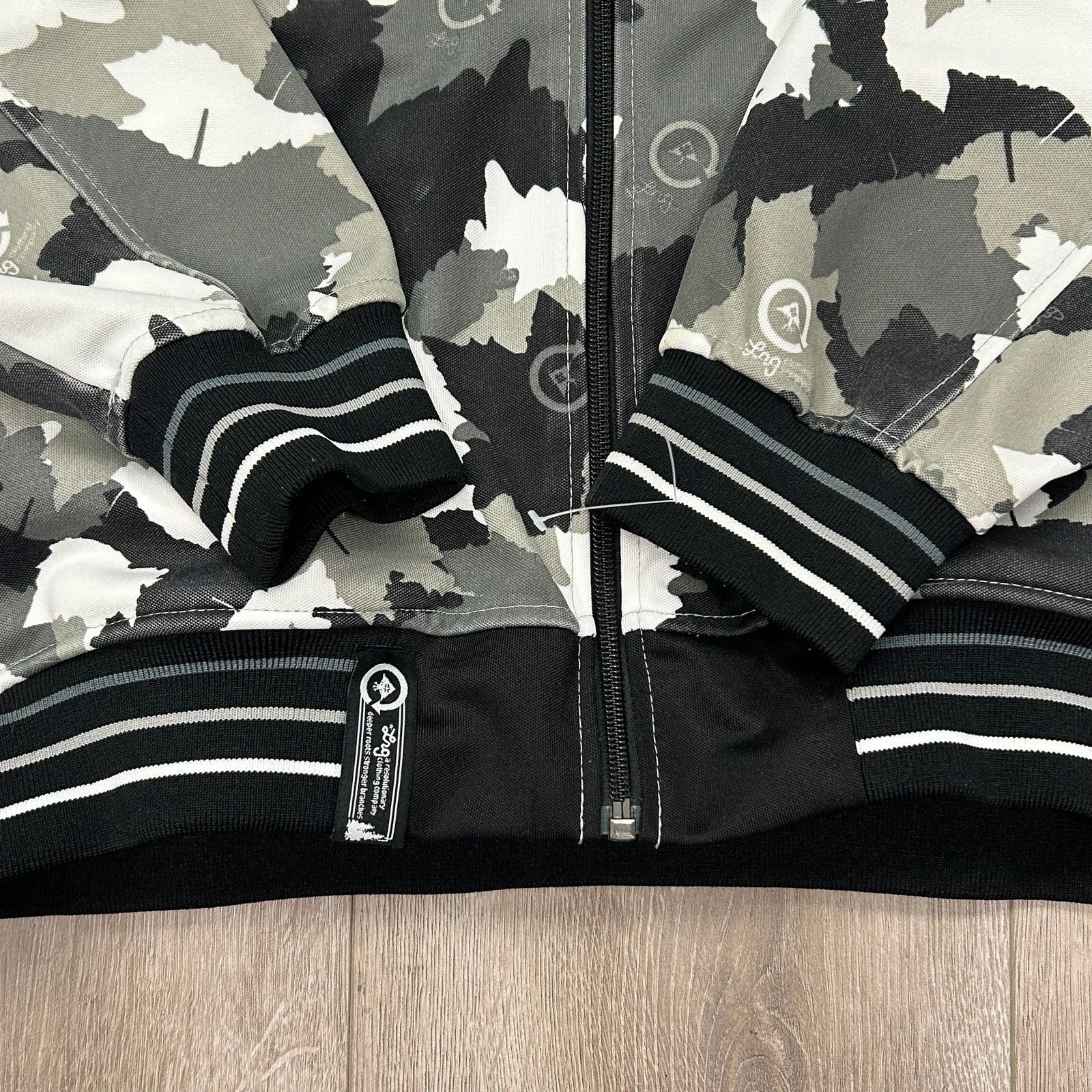 LRG LRG Lifted Research Group Leaf Camo Zip Up Jacket Large L Size US L / EU 52-54 / 3 - 3 Thumbnail