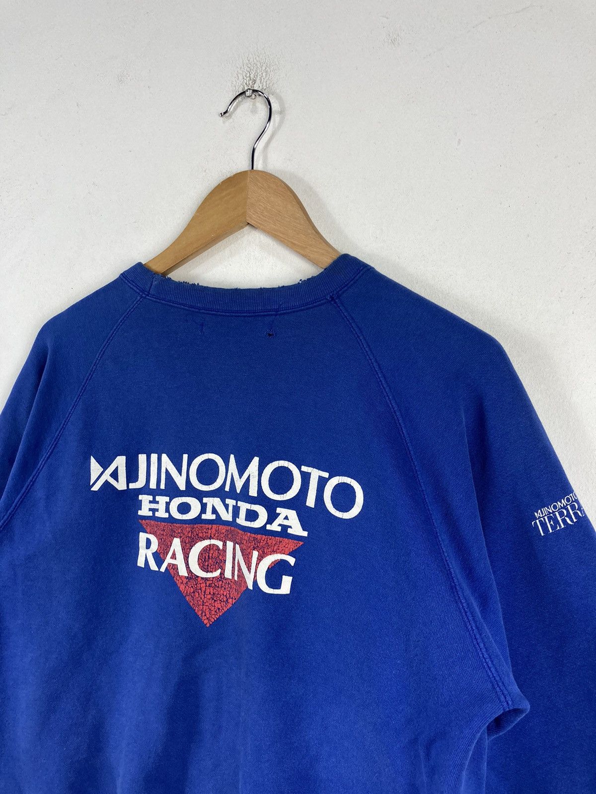 Honda × Vintage Vintage Ajinamoto Honda Racing Team HRC Sweatshirt Size US M / EU 48-50 / 2 - 3 Thumbnail