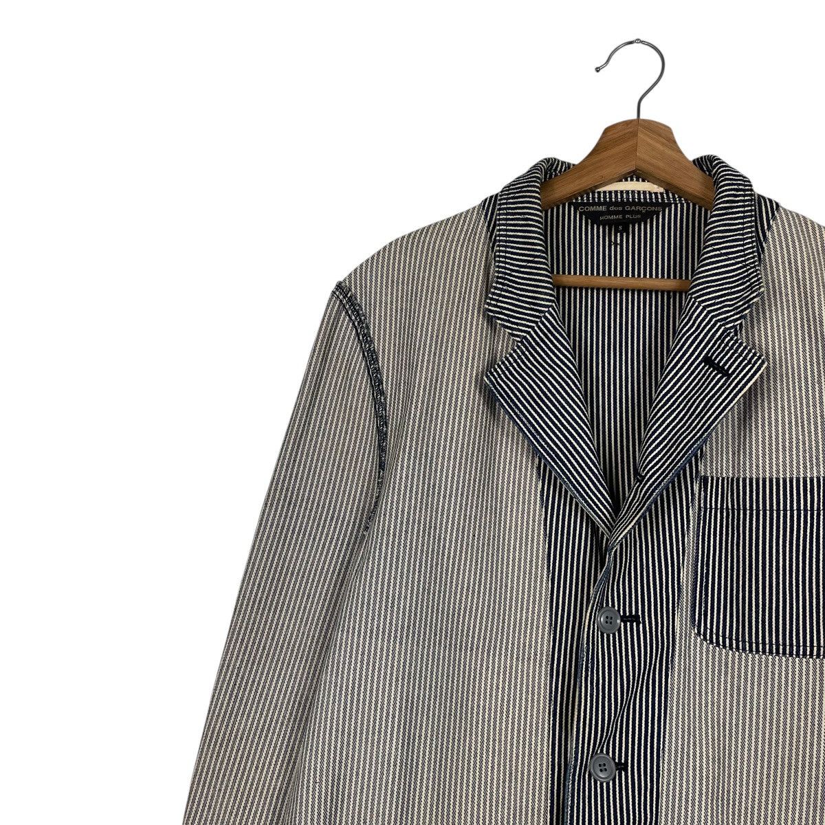 Comme des Garcons Homme Plus Comme Des Garcons Homme Plus Stripe Reverse Jacket Size US S / EU 44-46 / 1 - 6 Thumbnail