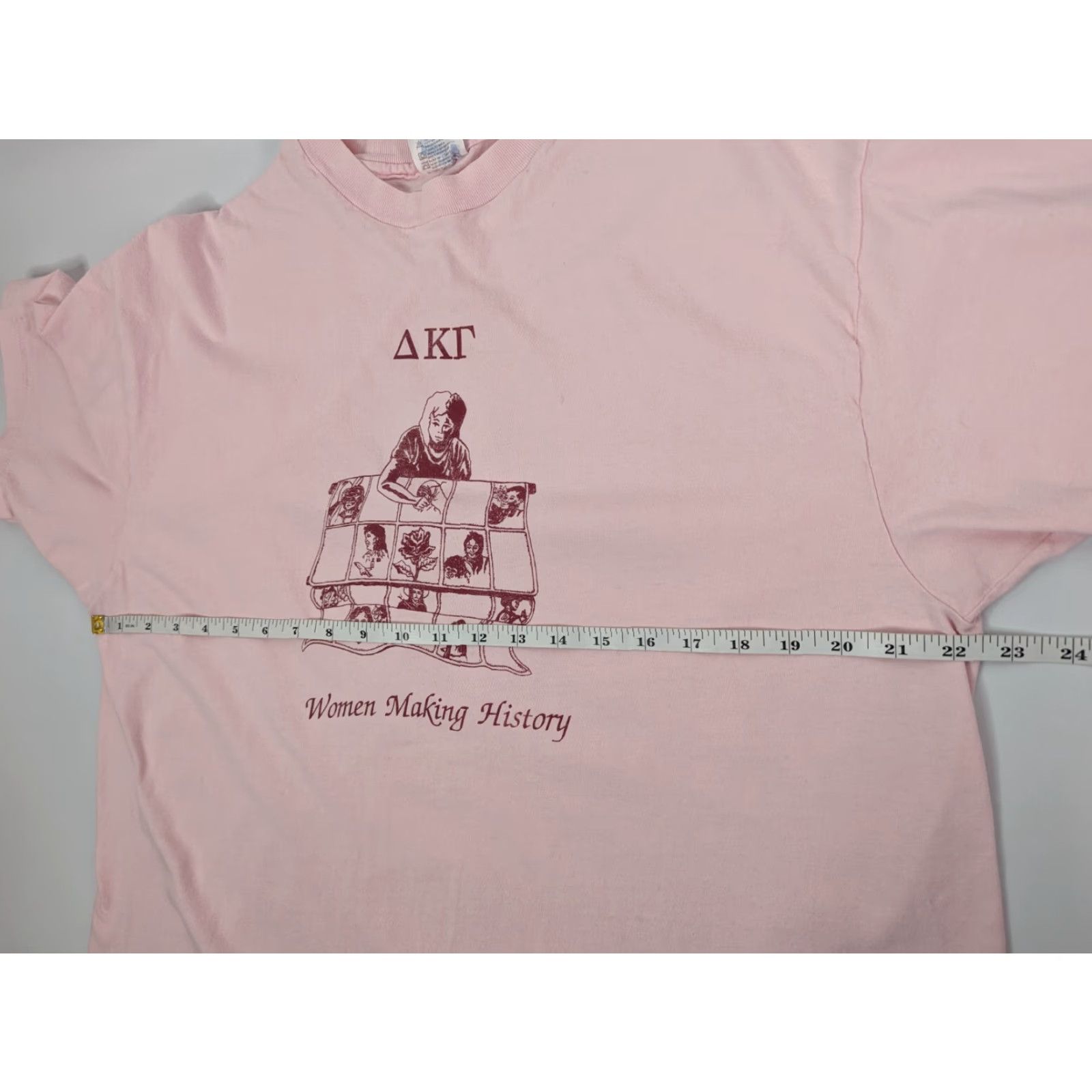 Hanes VINTAGE 90s Hanes Pink T-Shirt Women’s XL Beefy Single Stitch Made in Mexico Short Sleeve T-Shirt Mens Size XL / US 12-14 / IT 48-50 - 5 Thumbnail