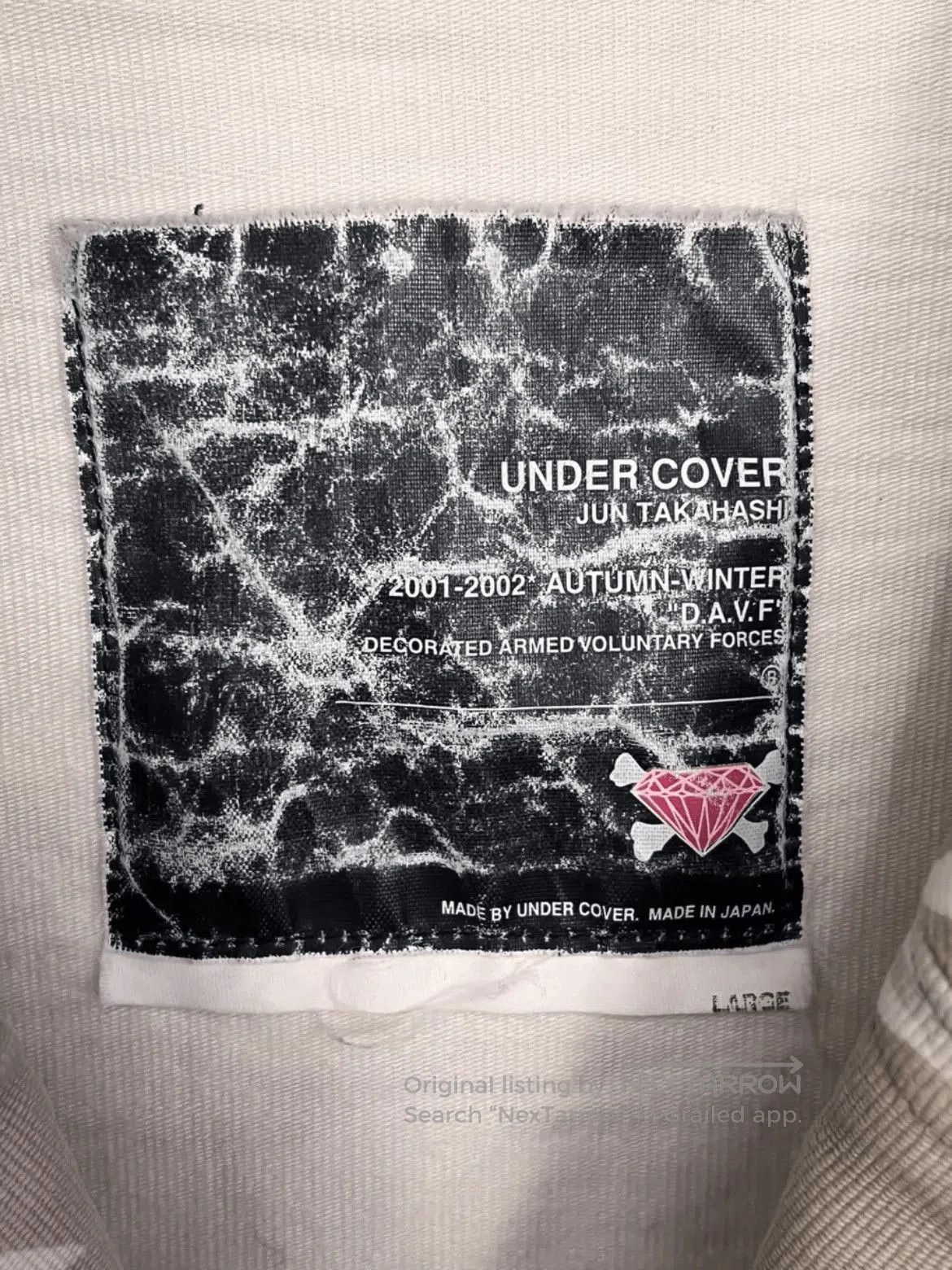 Undercover Sz L Undercover 01AW DAVF Camo Jacket. Size US L / EU 52-54 / 3 - 3 Thumbnail