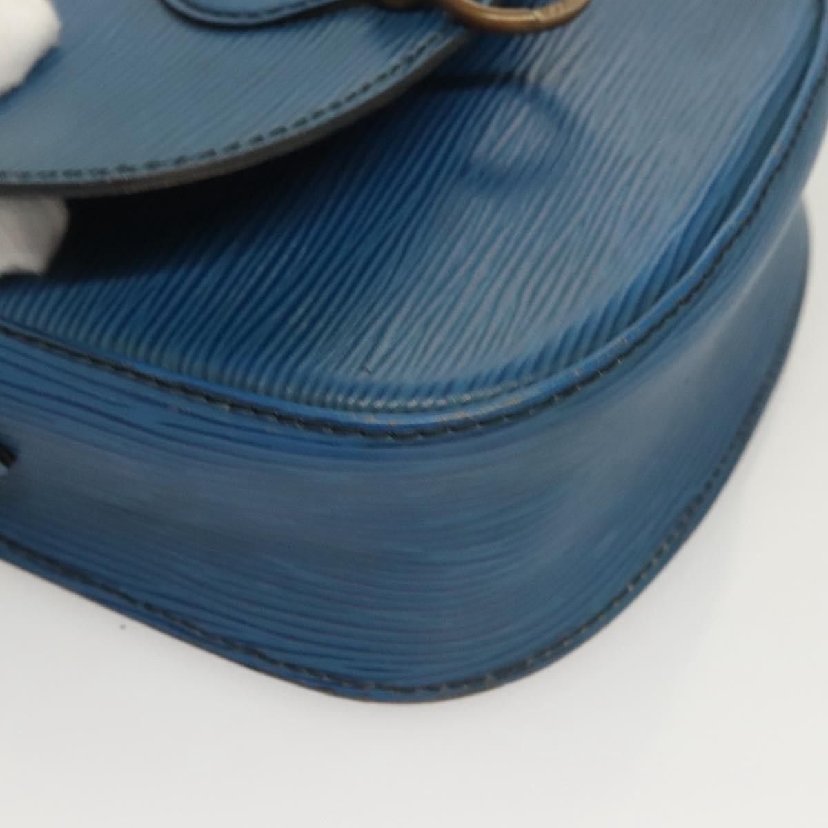 Louis Vuitton LOUIS VUITTON Epi Saint Cloud PM Shoulder Bag Blue M52195 Size ONE SIZE - 14 Thumbnail