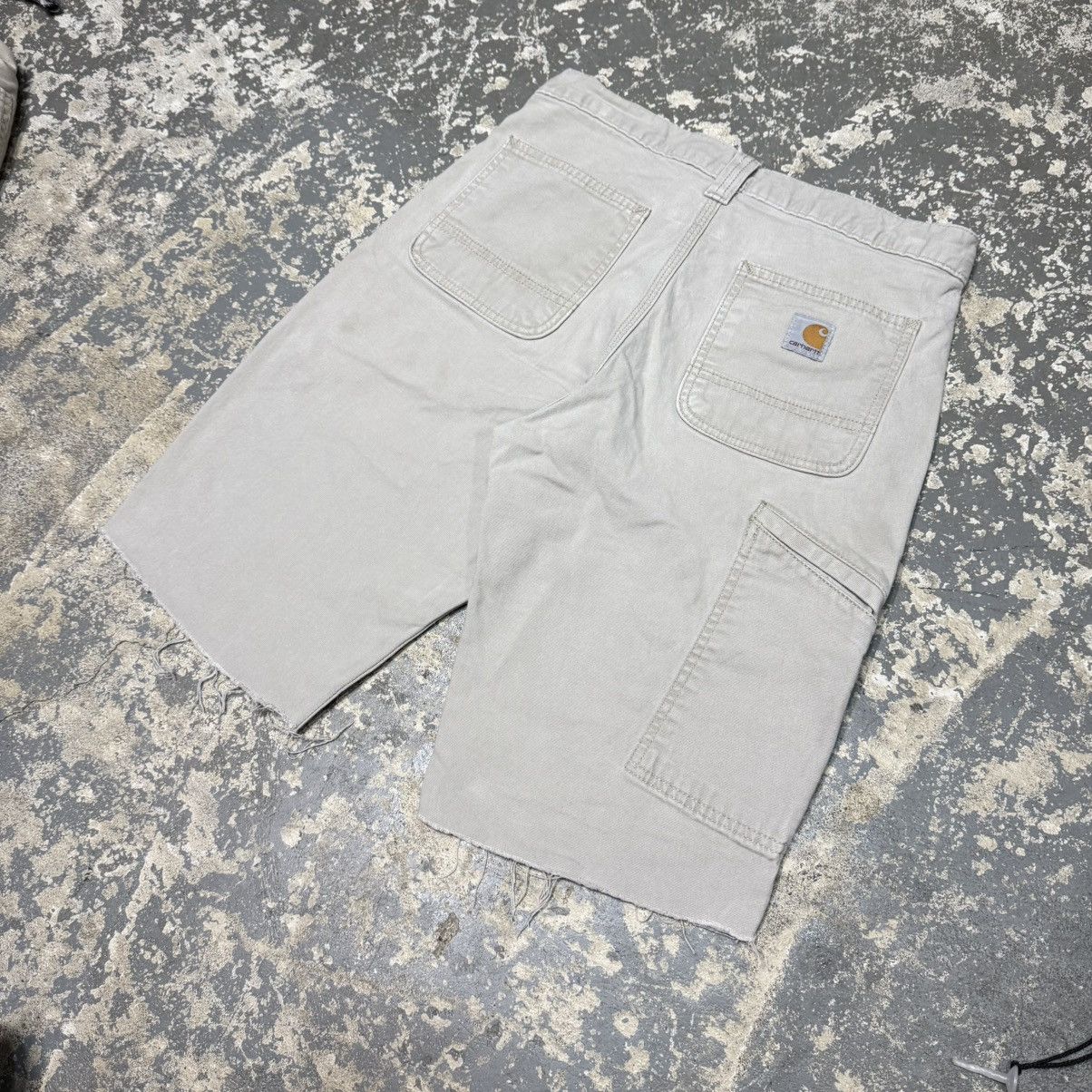 Carhartt Vintage Carhartt Tan/Cream Workwear Shorts Jorts Size US 30 / EU 46 - 2 Thumbnail