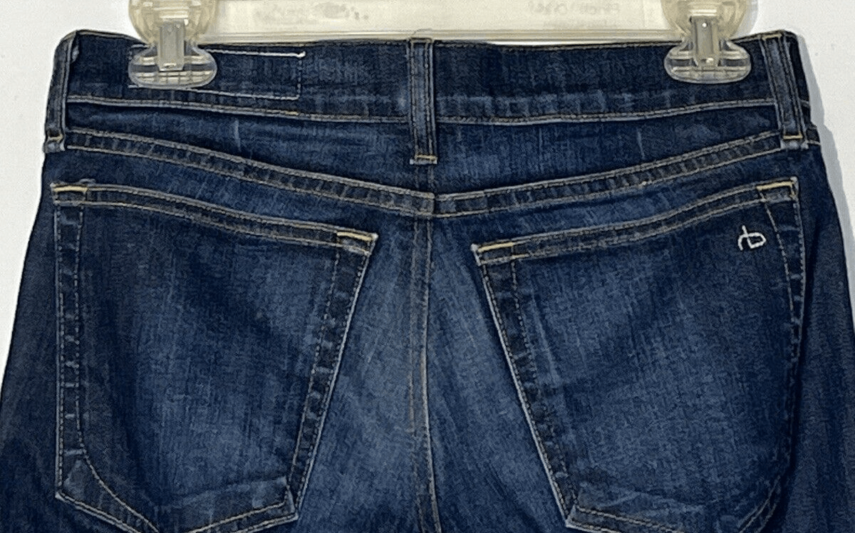 Rag & Bone Rag & Bone Beverly Low-Rise Slim Ankle Jeans (Waist 28) Size 25" / US 0 / IT 36 - 7 Thumbnail