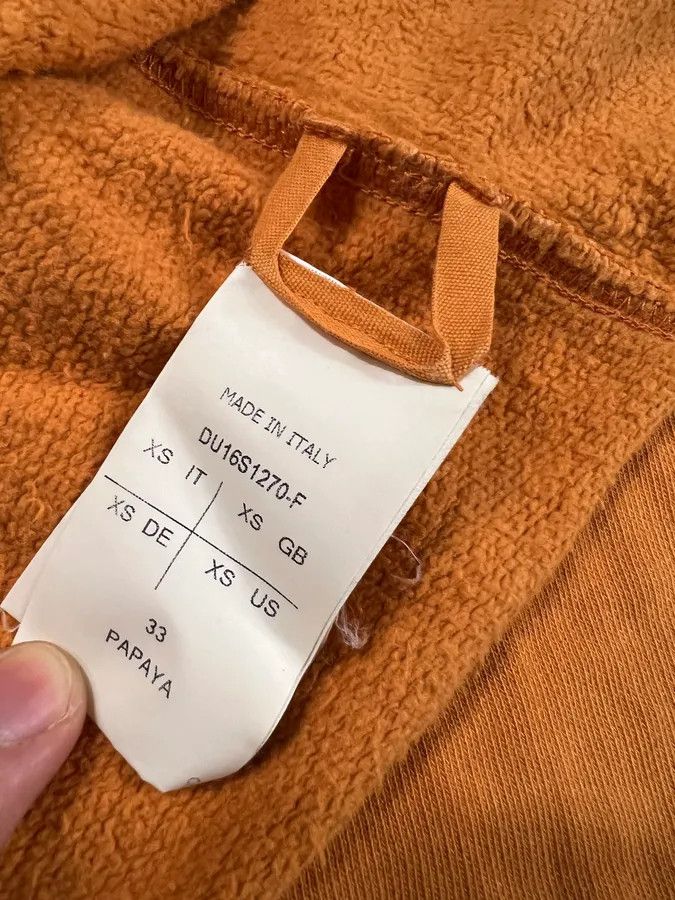 Rick Owens Rick Owens Orange Minimalist Crewneck Size US XS / EU 42 / 0 - 3 Thumbnail