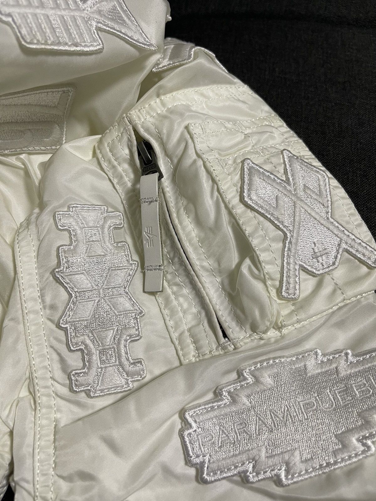 Alpha Industries × Marcelo Burlon Alpha Industries X Marcelo Burlon Flight Jacket Size US S / EU 44-46 / 1 - 4 Thumbnail
