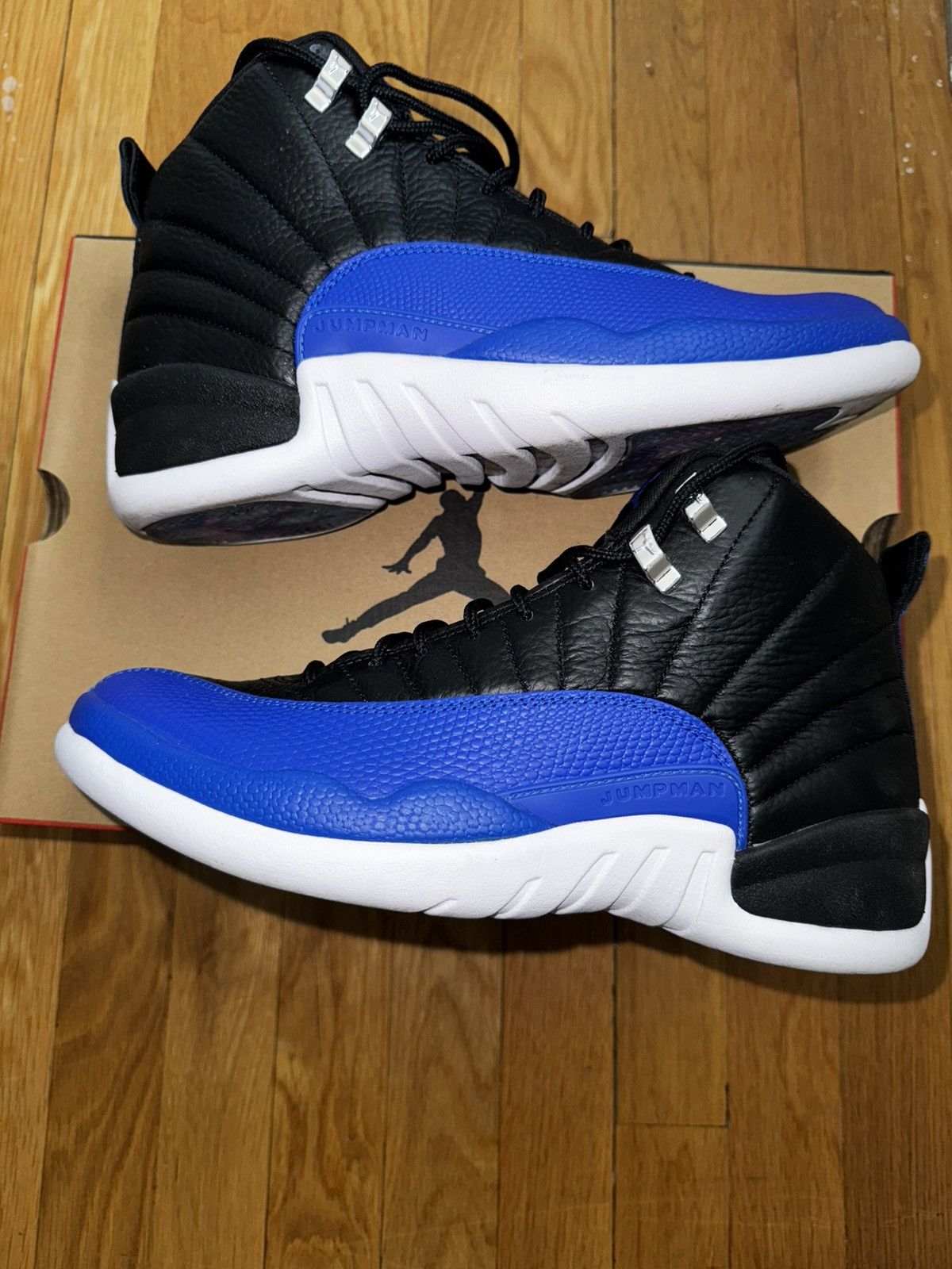 Jordan Brand Wmms Air Jordan 12 Retro ‘Hyper Royal’ Size US 10.5 / IT 40.5 - 1 Thumbnail