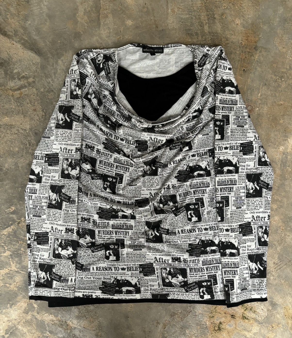 Hysteric Glamour Y2k Double Layer Defectibe Struct Ifsixwasnine Punk Style Size US L / EU 52-54 / 3 - 1 Thumbnail