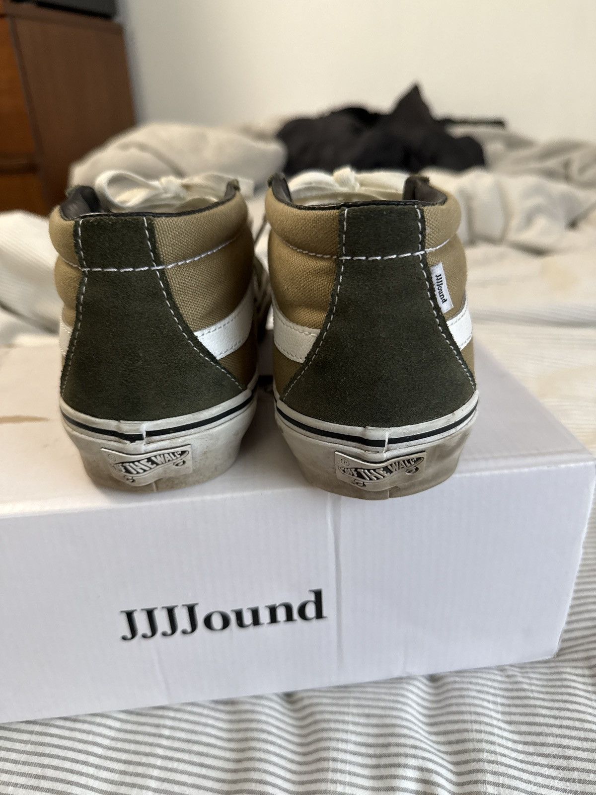 JJJJound × Vans JJJJound Vans Vault Sk8-Mid LX Size US 7 / EU 40 - 4 Thumbnail