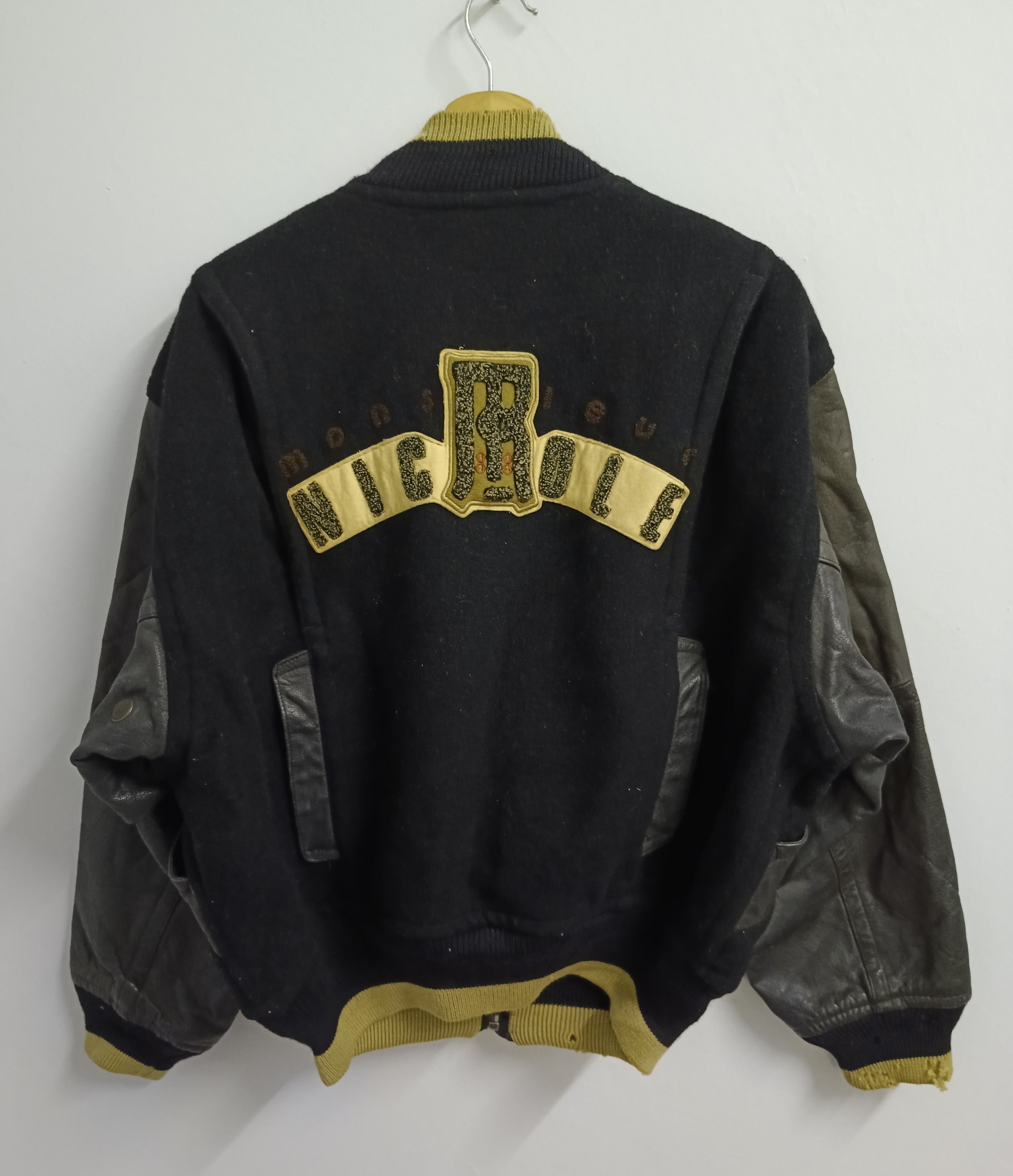 Nicole Club × Vintage SiCK NICOLE VARSITY JACKET Size US M / EU 48-50 / 2 - 3 Thumbnail