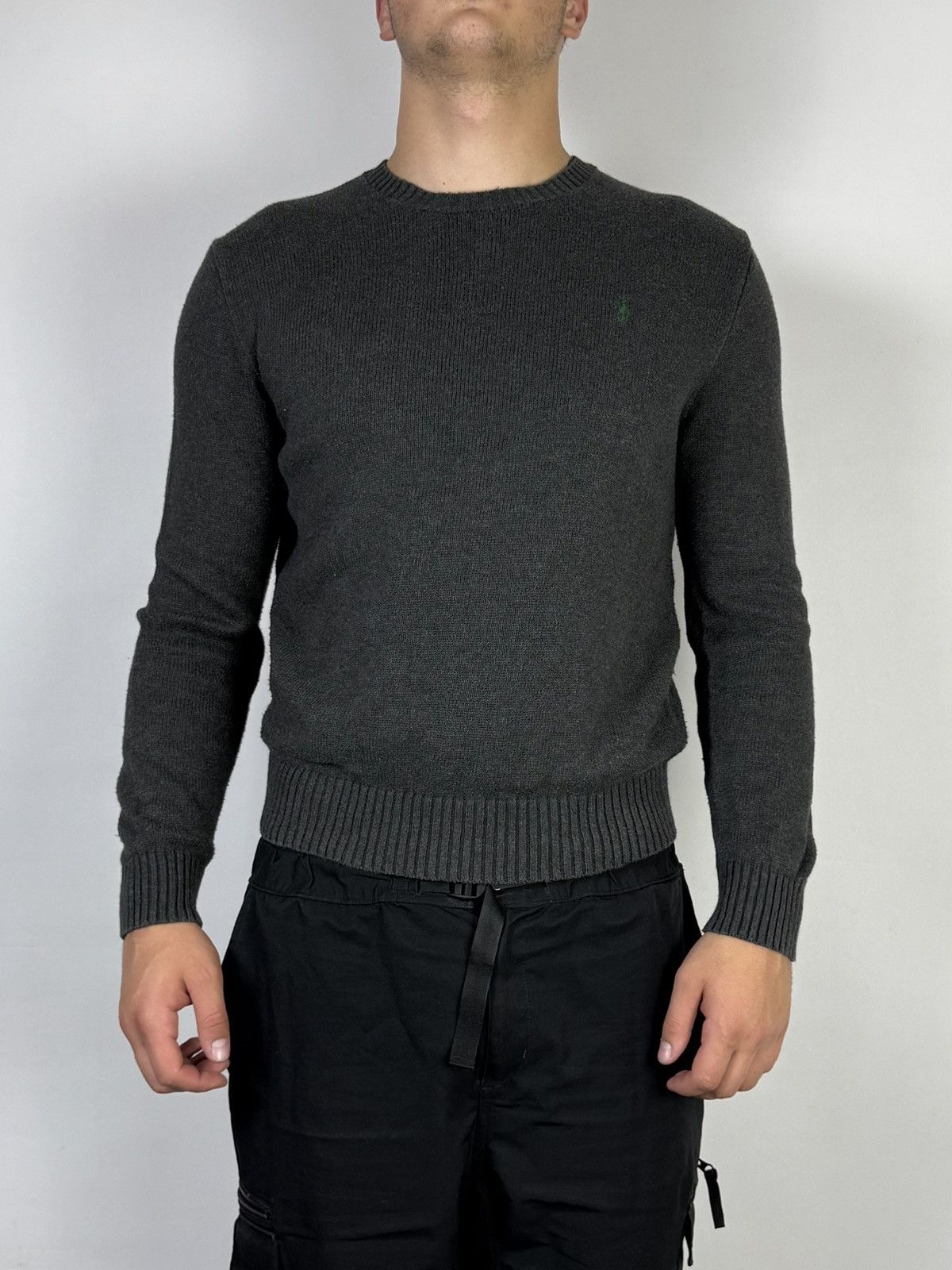 Ralph Lauren Polo Ralph Lauren VNTG KniT Crew Neck Mini Logo Sweater Size US M / EU 48-50 / 2 - 2 Thumbnail