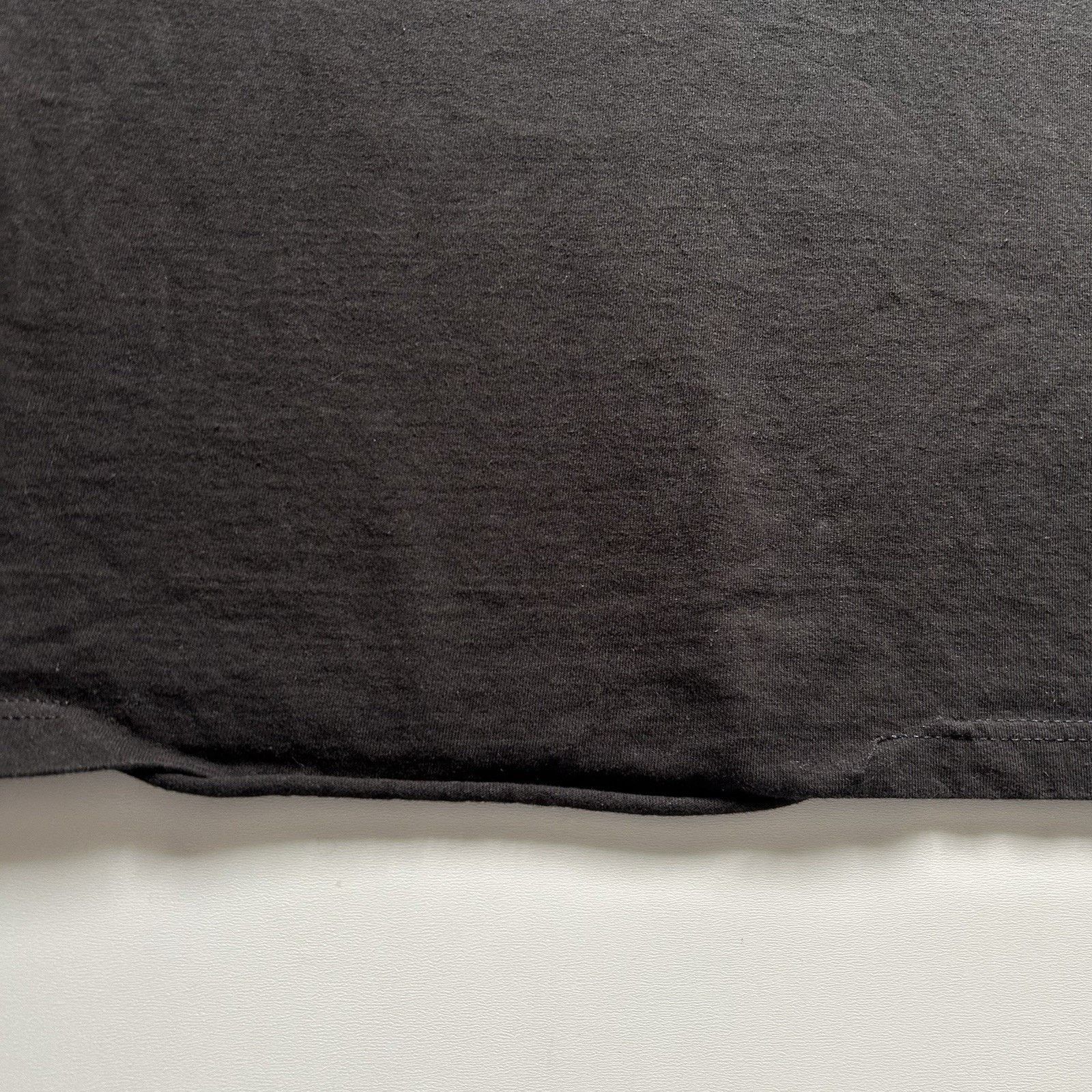 Vintage Vintage Sun Faded Black Blank T-Shirt Large Y2K Shaka Cotton Size US L / EU 52-54 / 3 - 5 Thumbnail