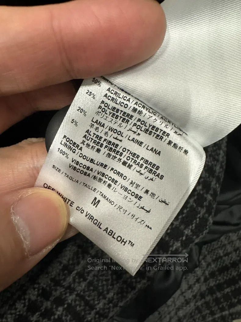 Off-White off-white Tartan Plaid Jacket Size US M / EU 48-50 / 2 - 8 Thumbnail