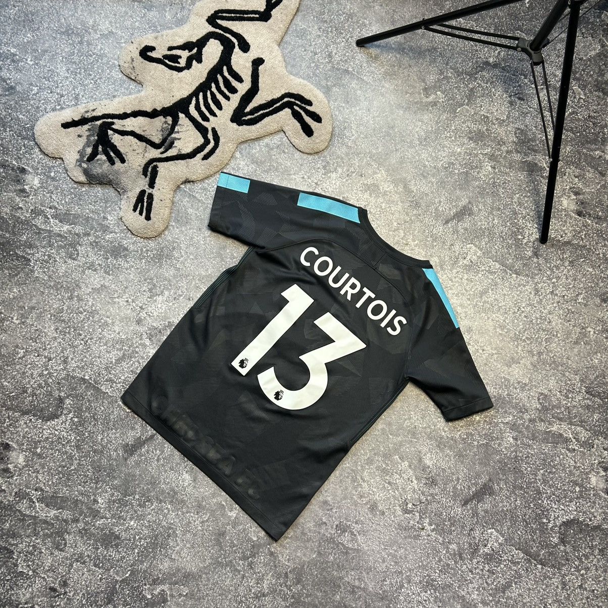 Nike Vintage Nike FC Chelsea 13 Courtois Player 2017 soccer jersy Size US S / EU 44-46 / 1 - 2 Thumbnail