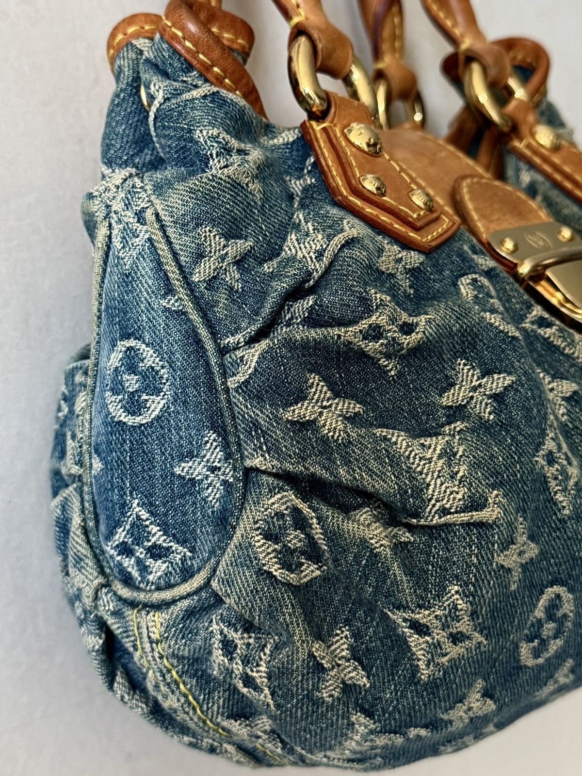 Louis Vuitton × Marc Jacobs Louis Vuitton - Marc Jacobs - 2005 - Mini Pleaty Denim Bag Size ONE SIZE - 9 Thumbnail