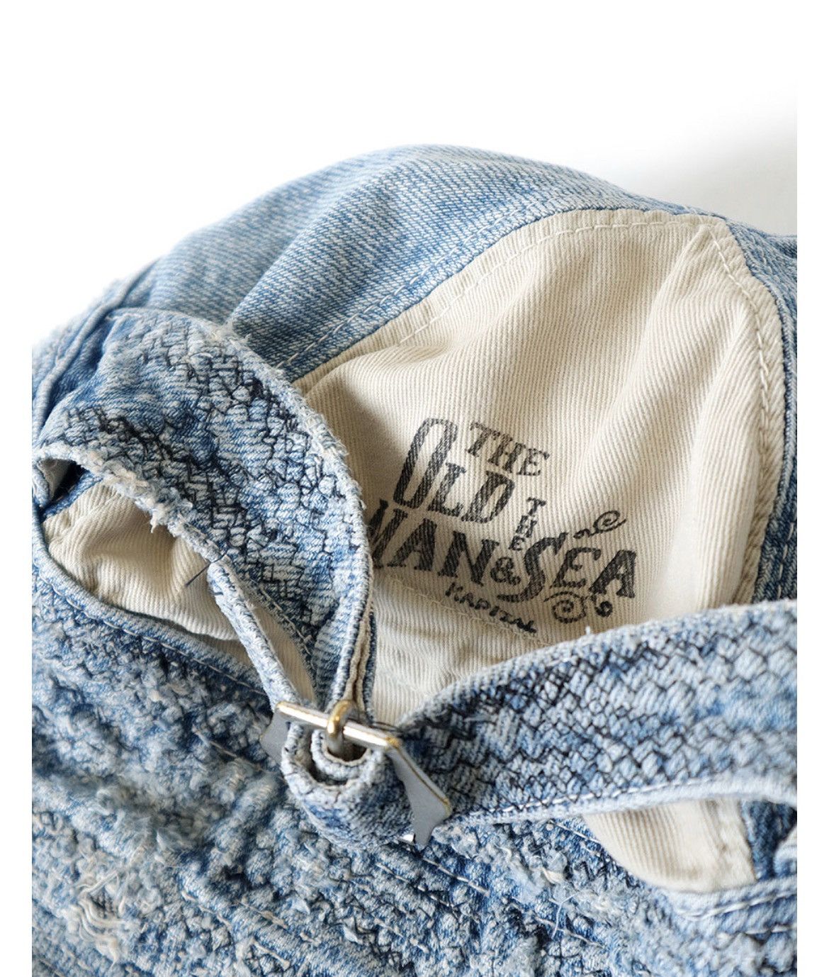 Kapital Kapital 11.5oz old man and sea hat crash denim Size ONE SIZE - 7 Thumbnail