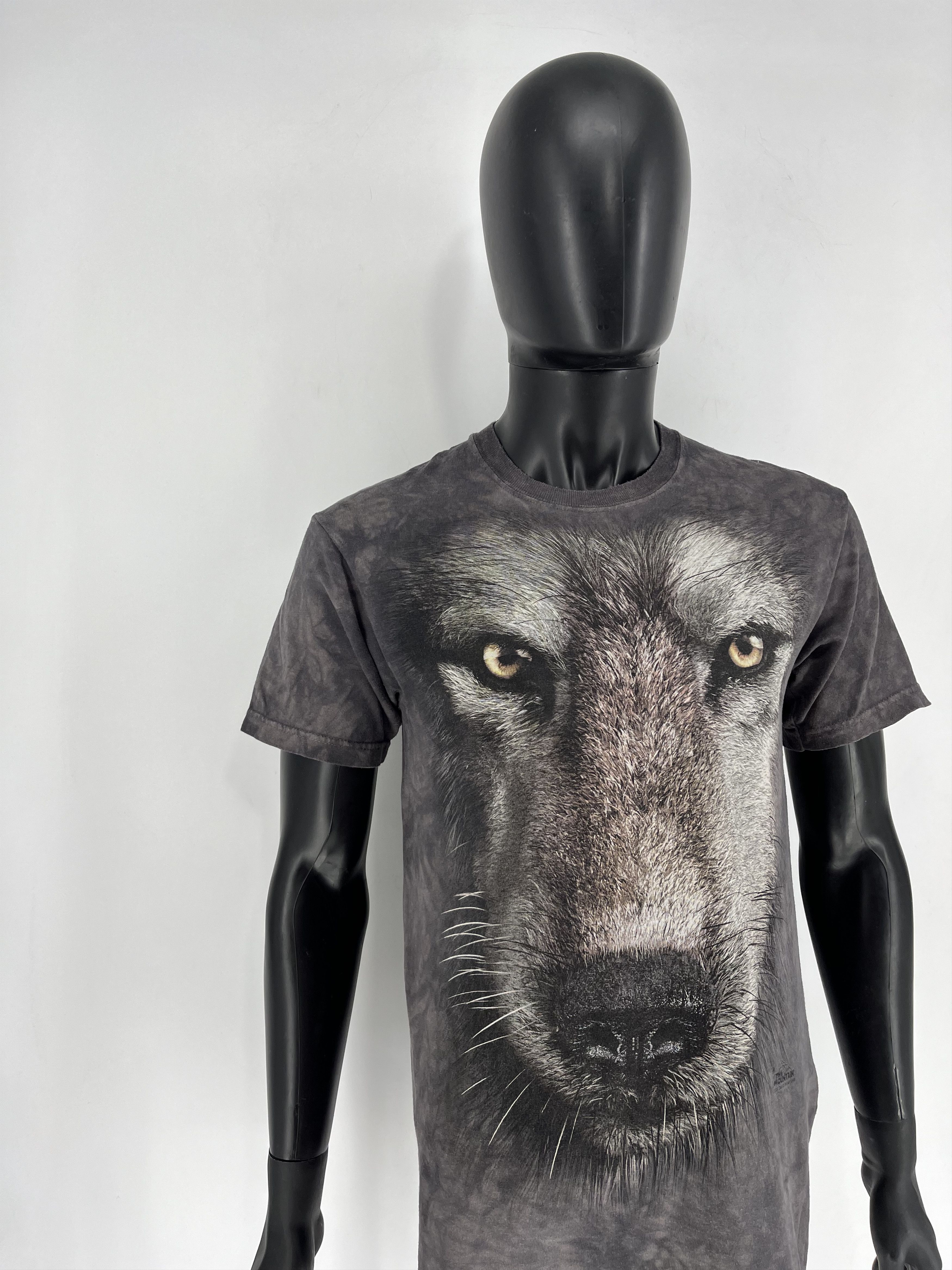 Other Vintage Y2K The Mountain Wolf Face Size S T-Shirt Size US S / EU 44-46 / 1 - 3 Thumbnail