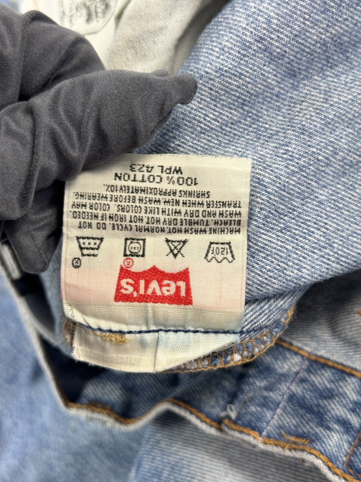 Levi's LEVI’S 501 DISTRESSED JEANS Size US 38 / EU 54 - 10 Thumbnail