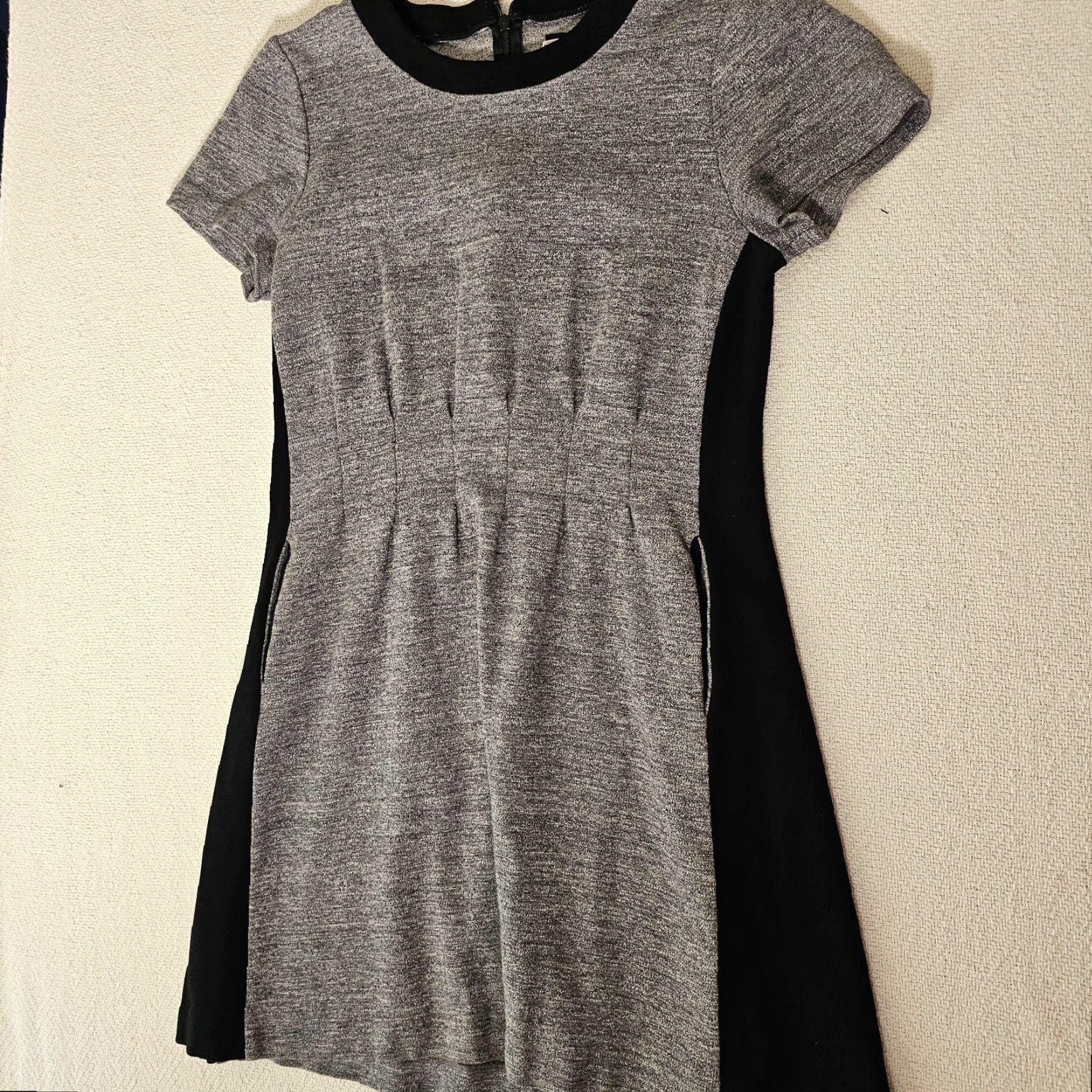 Madewell Madewell Dress Color Block Short Sleeve Fit and Flare Size 30" / US 8 / IT 44 - 7 Thumbnail