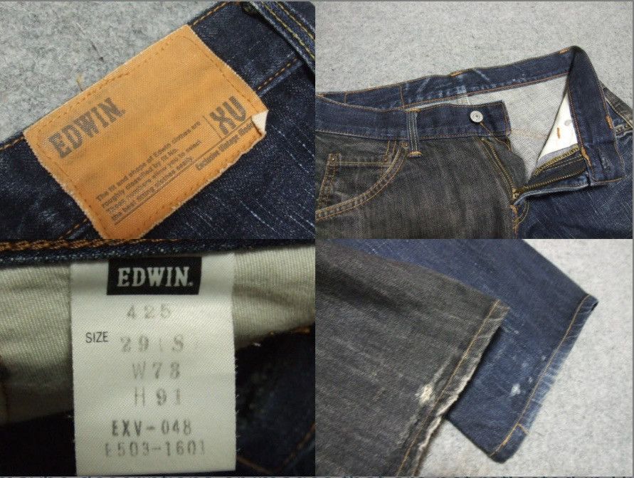 Edwin Archive Edwin two washed jeans Size US 29 - 3 Thumbnail