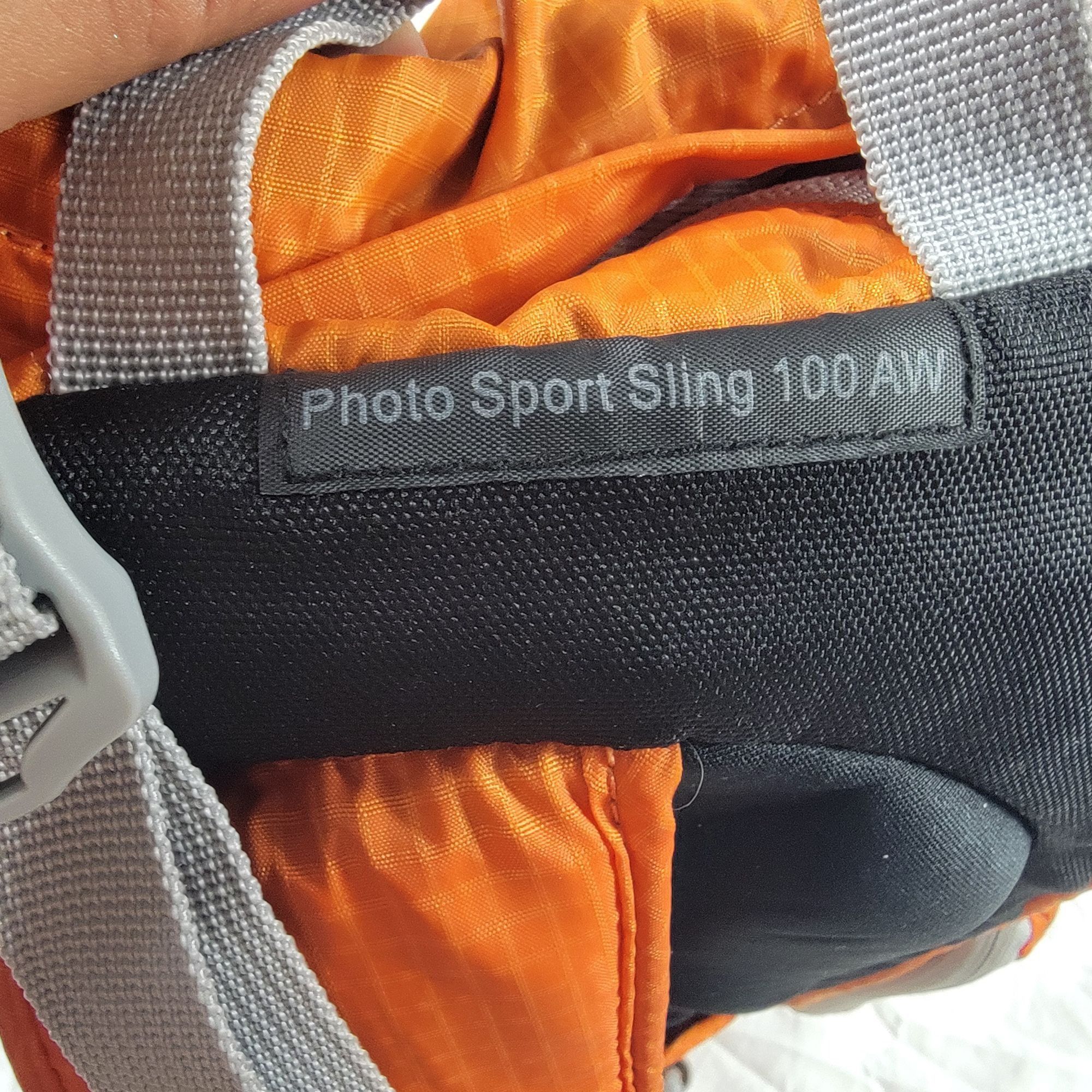 Lowepro Lowepro Photo Sport Sling 100 AW Camera Backpack Orange Gray Size ONE SIZE - 6 Thumbnail