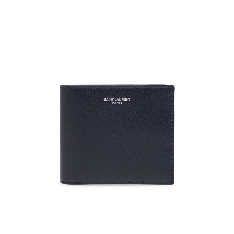 Saint Laurent Paris SAINT LAURENT Black Leather Wallet New & Authentic Size ONE SIZE - 1 Thumbnail
