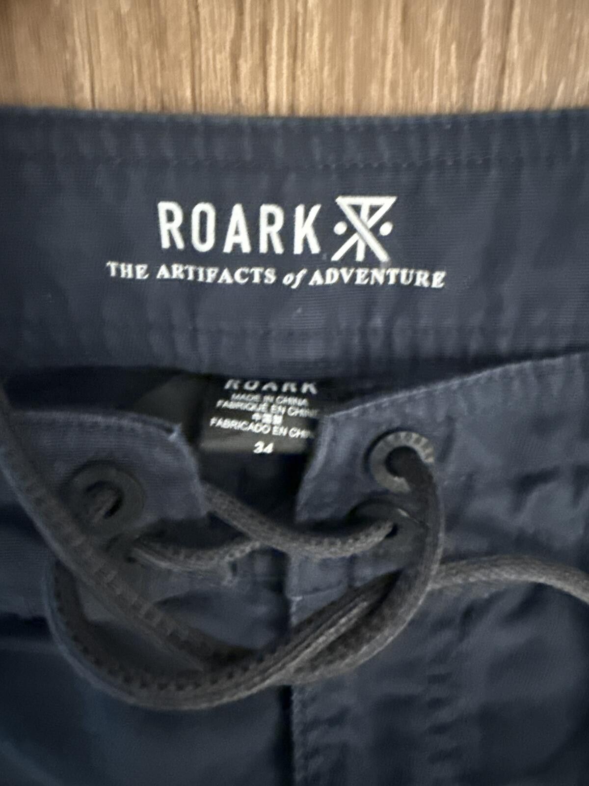 Roark Roark Adventure Navy Blue Drawstring Pants Size 24 Size US 34 / EU 50 - 2 Thumbnail