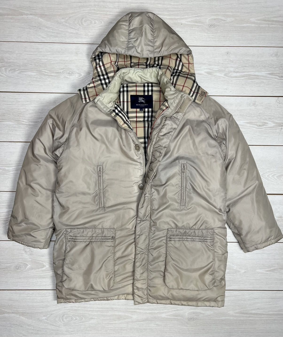 Burberry Burberry Puffer Parka Jacket Size US XL / EU 56 / 4 - 3 Thumbnail