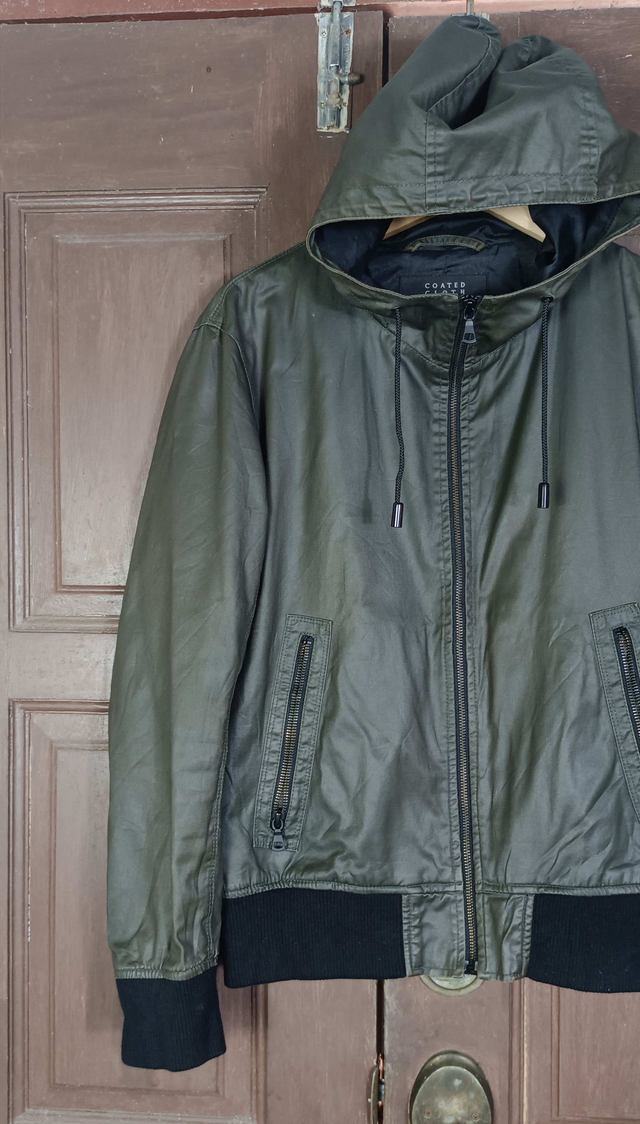 Undercover × Uniqlo Uniqlo Coated Cloth Bomber Jacket Style Zipper Size US M / EU 48-50 / 2 - 5 Thumbnail