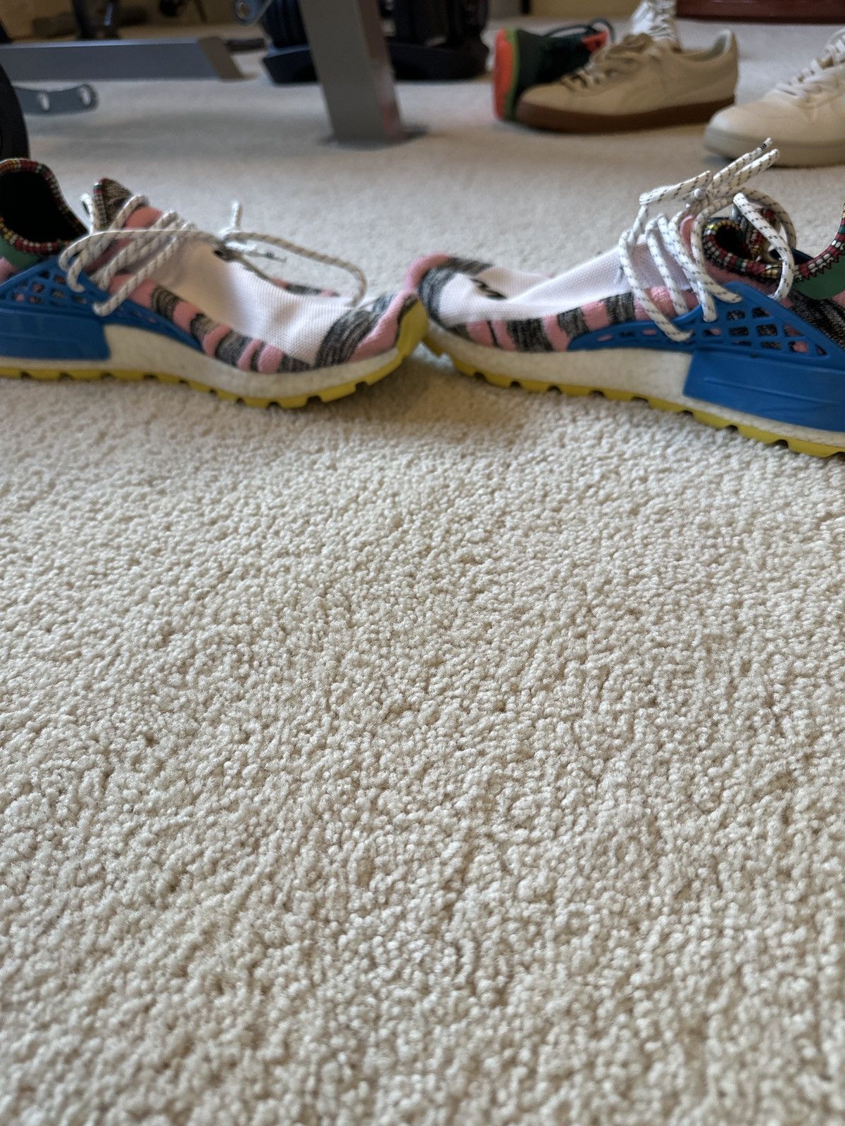 Adidas Adidas NMD Hu Pharrell Solar Pack Mother Size US 12 / EU 45 - 6 Thumbnail