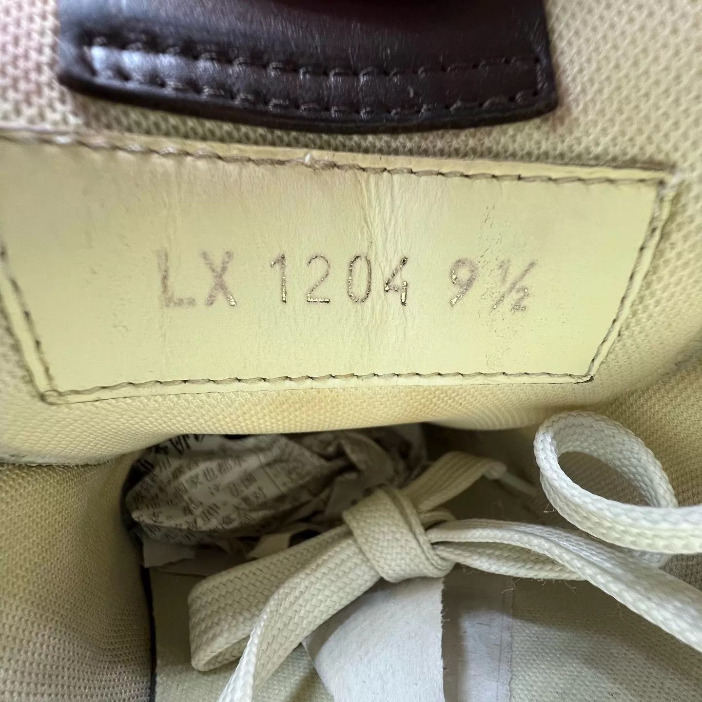 Louis Vuitton LV Trainer Damier Black/White/Brown 43.5 GC Box Size US 10.5 / EU 43-44 - 4 Thumbnail