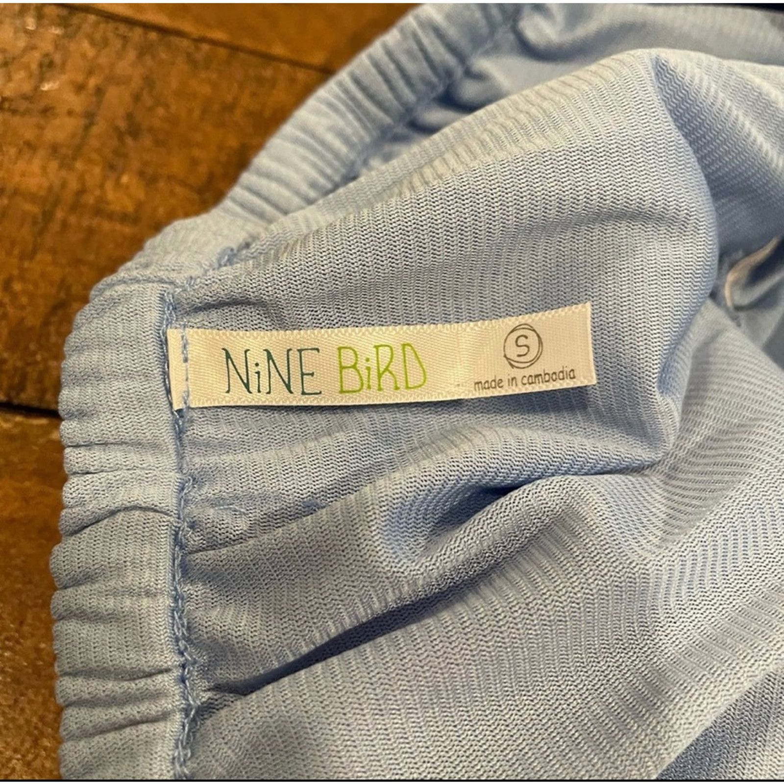 Other Nine Bird HighLow ALine Dress Off-Shoulder Flowy Sky Blue S Size S / US 4 / IT 40 - 7 Thumbnail