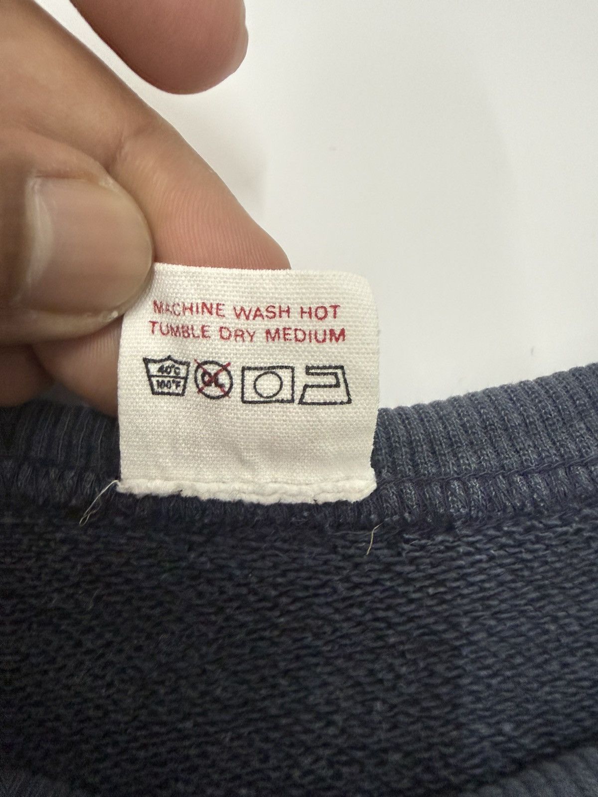 Hanes Vintage Y2K Hanes North California Faded Blue Sweatshirt Size US M / EU 48-50 / 2 - 6 Thumbnail