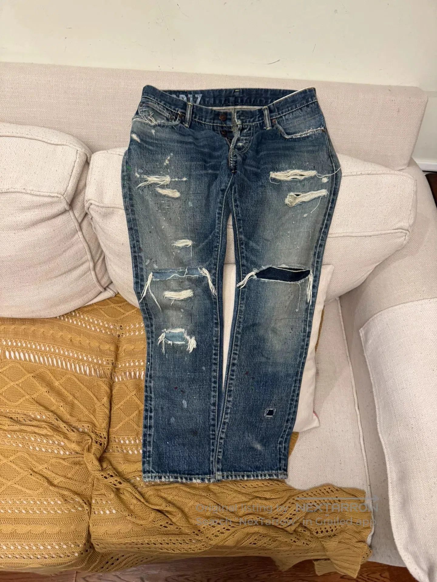 Visvim VISVIM 18AW Social Sculpture Denim. Size US 32 / EU 48 - 1 Thumbnail